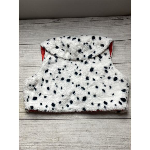 Girls Disney Villains Cruella De Vil Costume vest Black/ White Sz XL Halloween - Picture 3 of 5